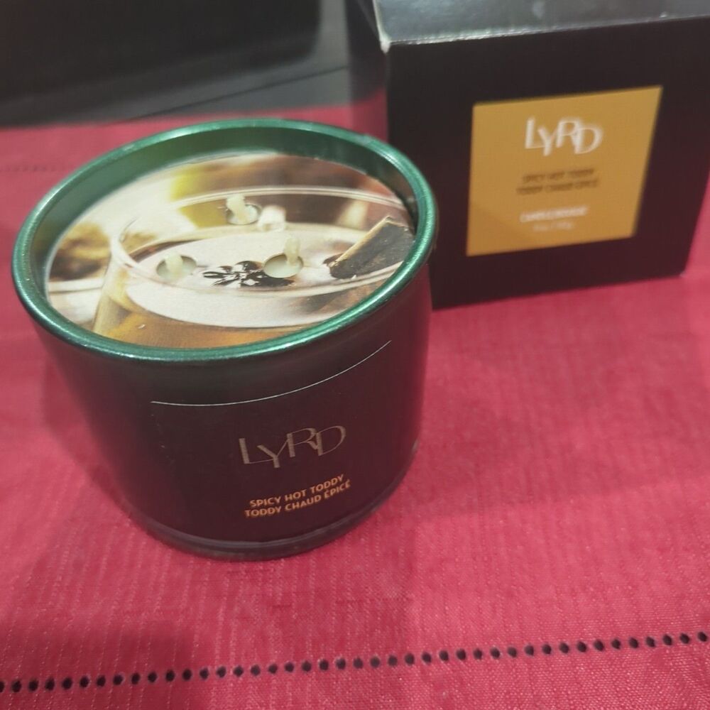 Avon Lyrd Spicy Hot Toddy 3 Wick Candle
